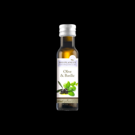 Huile olive basilic 10cl Bio Planète  Huiles