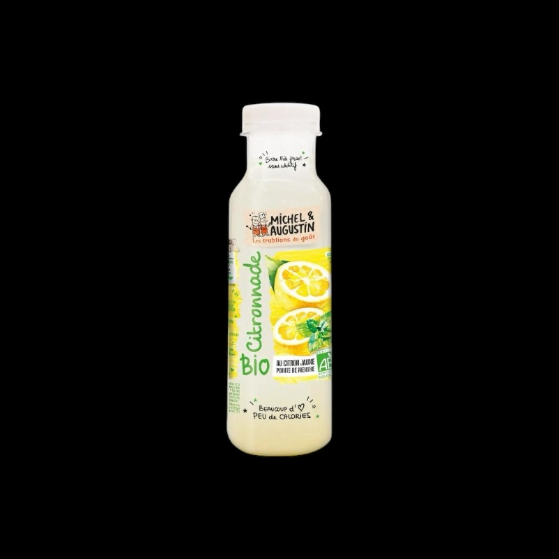 Citronnade pointe de menthe bio 33cl Michel et Augustin  Jus de fruits