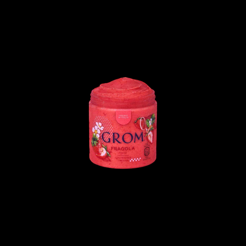 Glace fraise 120ml Grom  Sorbet