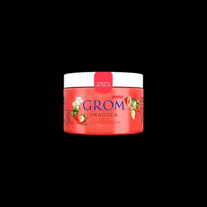 Glace fraise 460ml Grom  Sorbet