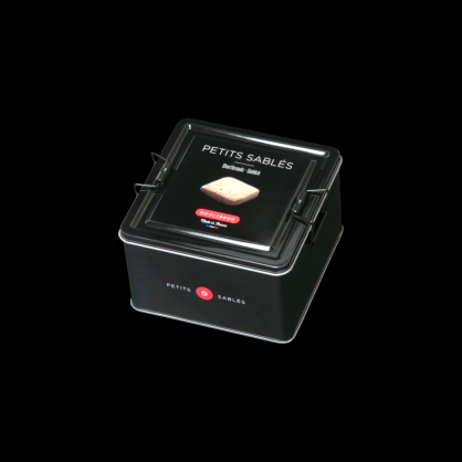 Boîte fer de 30 petits sablés 180g Goulibeur  Sablé