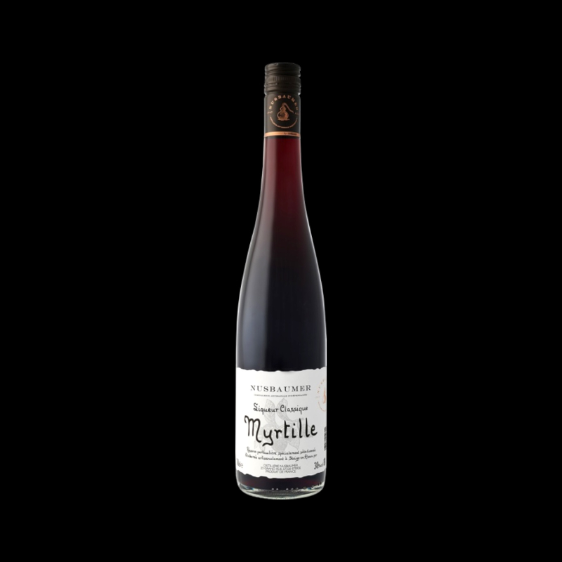 Liqueur myrtille 70cl Nusbaumer  Liqueurs et crèmes