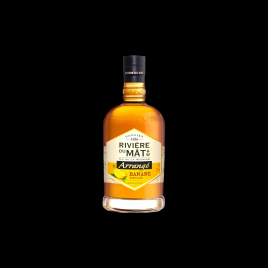 Rhum arrangé banane vanille 70cl Rivière du Mât  Cave à rhums