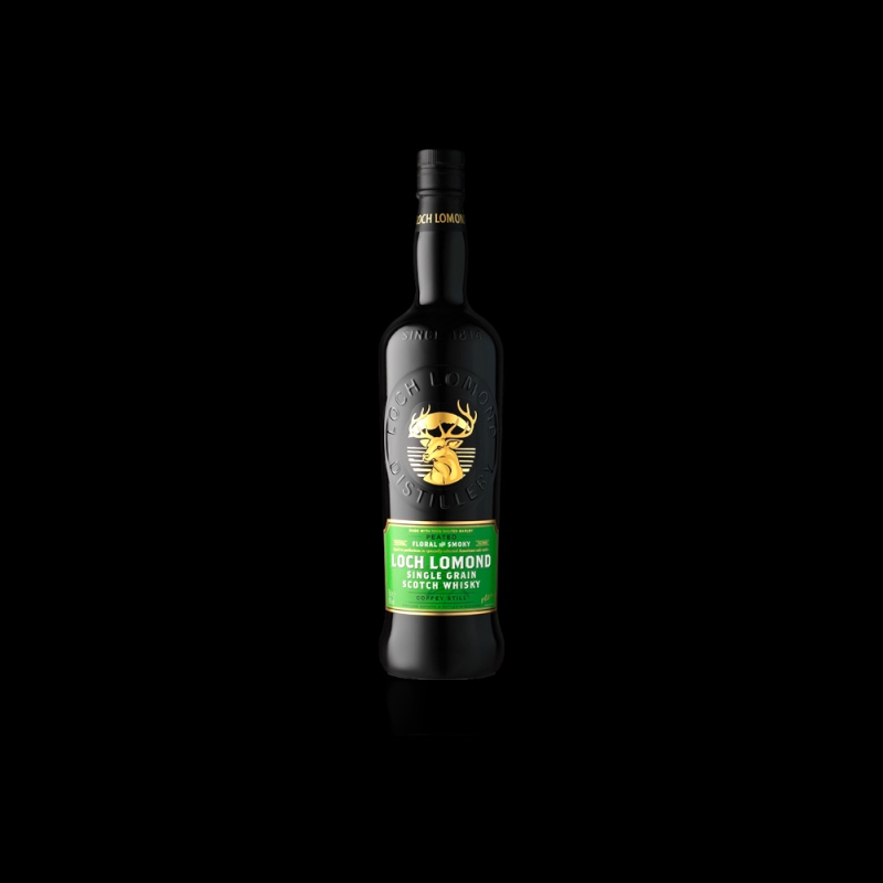 Whisky single grain peated 70cl Loch Lomond  Cave à whiskies