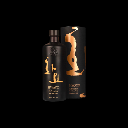 Whisky single grain whisky 50cl Hwayo x Prenium  Cave à whiskies