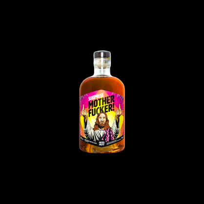 Rhum épicé banane flambée bio 70cl Surprise Motherfucker  Cave à rhums