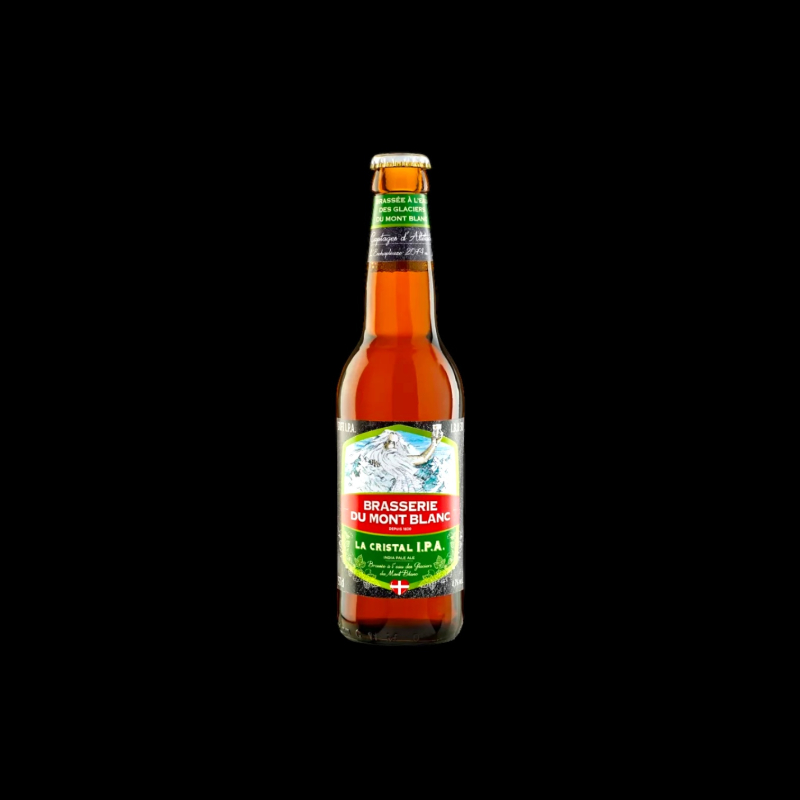 Bière cristal IPA 33cl Mont Blanc  Bières aromatisées