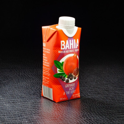 Jus de grenade açaí et thé vert 33cl Bahia  Jus de fruits