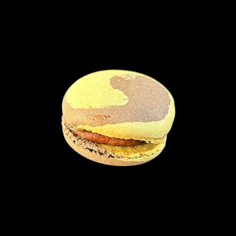 Macaron chocolat menthe fraiche  Macarons sucrés