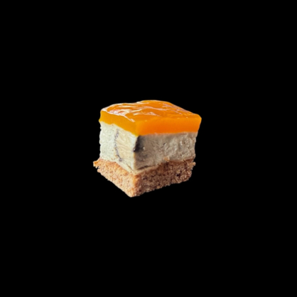 Entremet foie gras (Disponible en 24h)  Les pièces cocktails