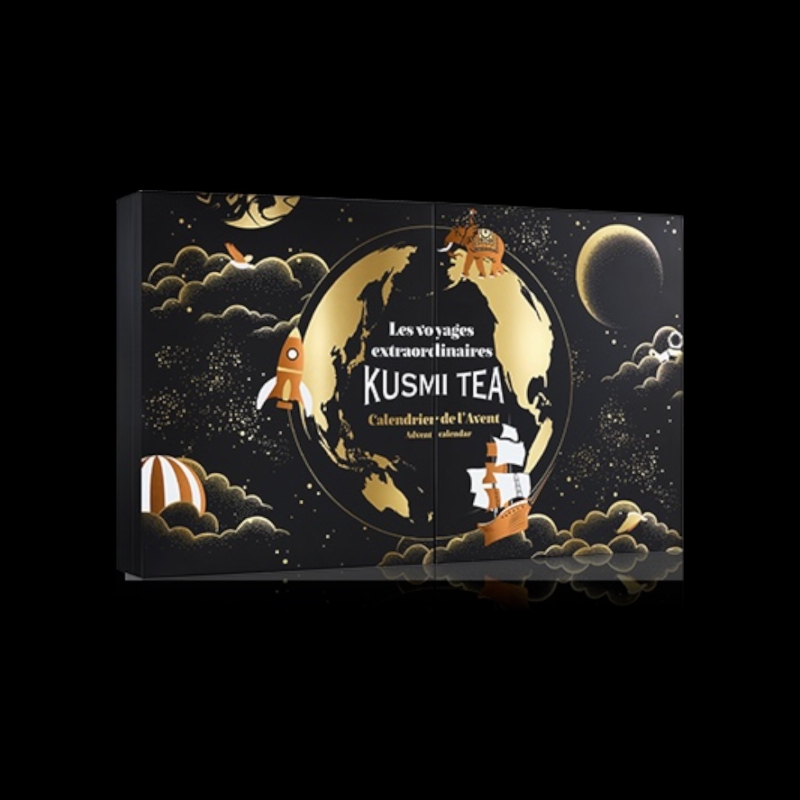 CALENDRIER DE L'AVENT KUSMI TEA BIO  Thés