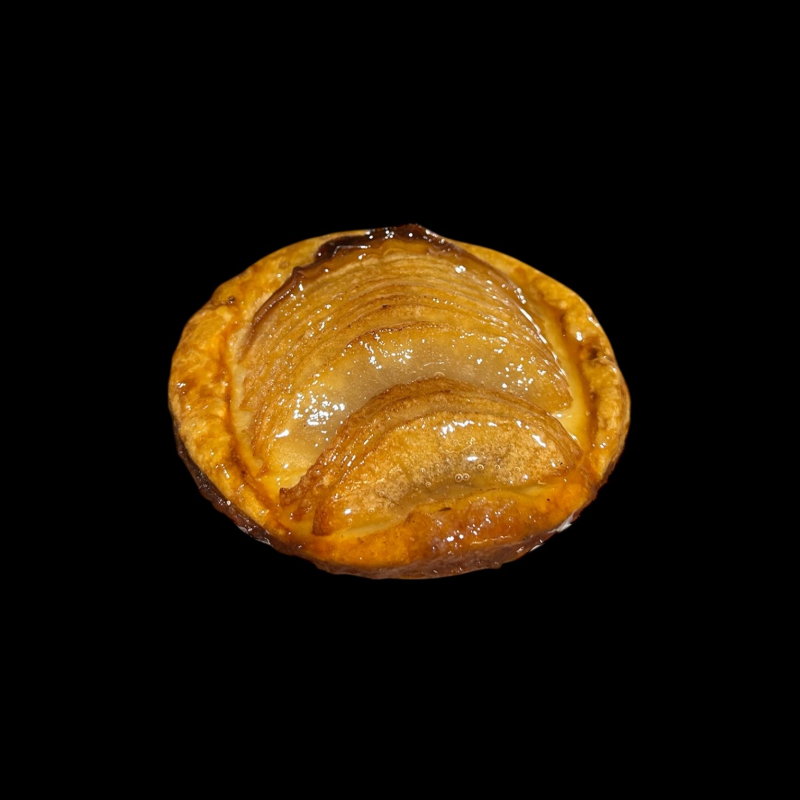 Tarte fine aux pommes 1p  Pâtisseries individuelles