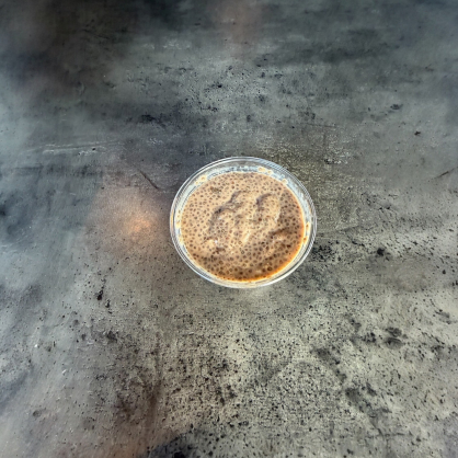 Graines de chia chocolat au lait  Desserts maison