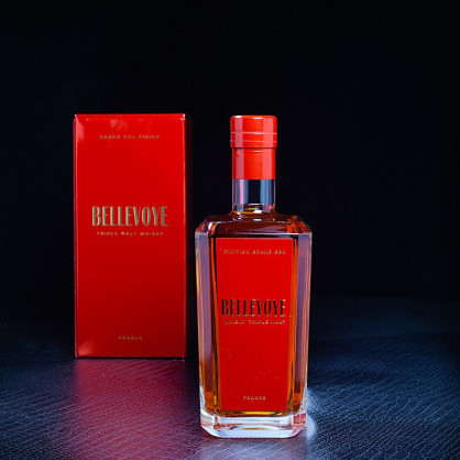 Whisky Rouge Grand Cru 70cl Bellevoye  Cave à whiskies