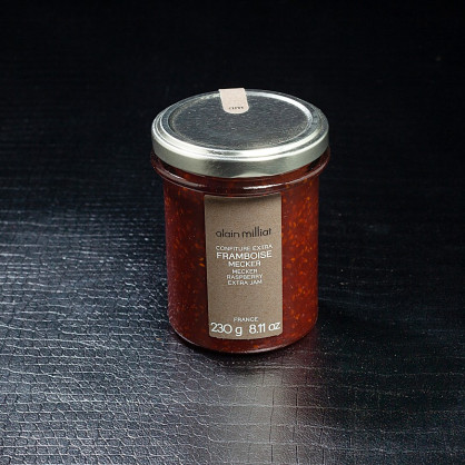 Confiture framboise mecker 300g Alain Milliat  Confitures