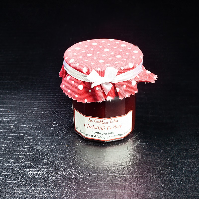 NPT - Confiture framboises d'Alsace et menthe fraîche Christine Ferber 220gr  Accueil