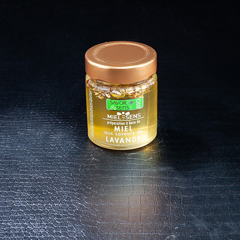 NPT - Miel aux saveurs de lavande Savor&Sens Bio 170gr  Accueil
