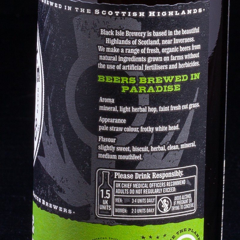 NSA - Bière Black Isle Brewing Blonde Premium Craft Lager 4.50% 33cl  NSA