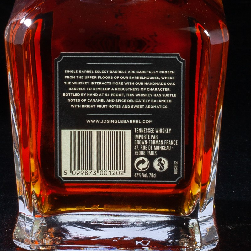 NSA - Tennessee Whiskey Jack Daniel's Single Barrel Select 40% 70cl  NSA