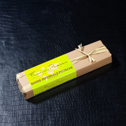 Barre infernale pistache 160g Pralus  Tablettes de chocolat