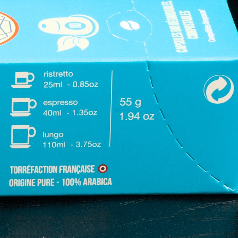 Capsules le café du musée x10 Dasi Frères  Capsules et dosettes