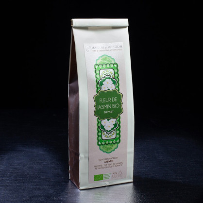 Thé vert fleur de jasmin bio 100g Maison Bourgeon  Thé vert