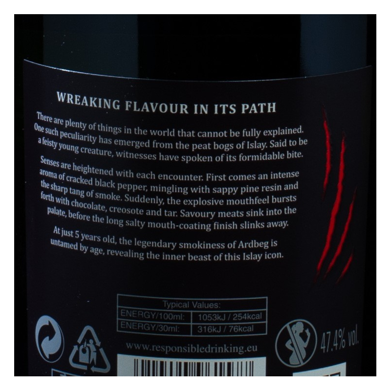 Whisky wee beastie 5 ans 70cl Ardberg  Cave à whiskies