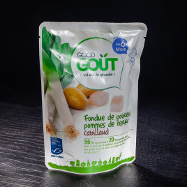 NPT - Fondue poireaux pomme de terre cabillaud Good Goût  A NE PAS TOUCHER