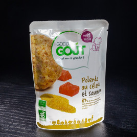 NPT - Polenta au céleri et saumon Good Goût  A NE PAS TOUCHER