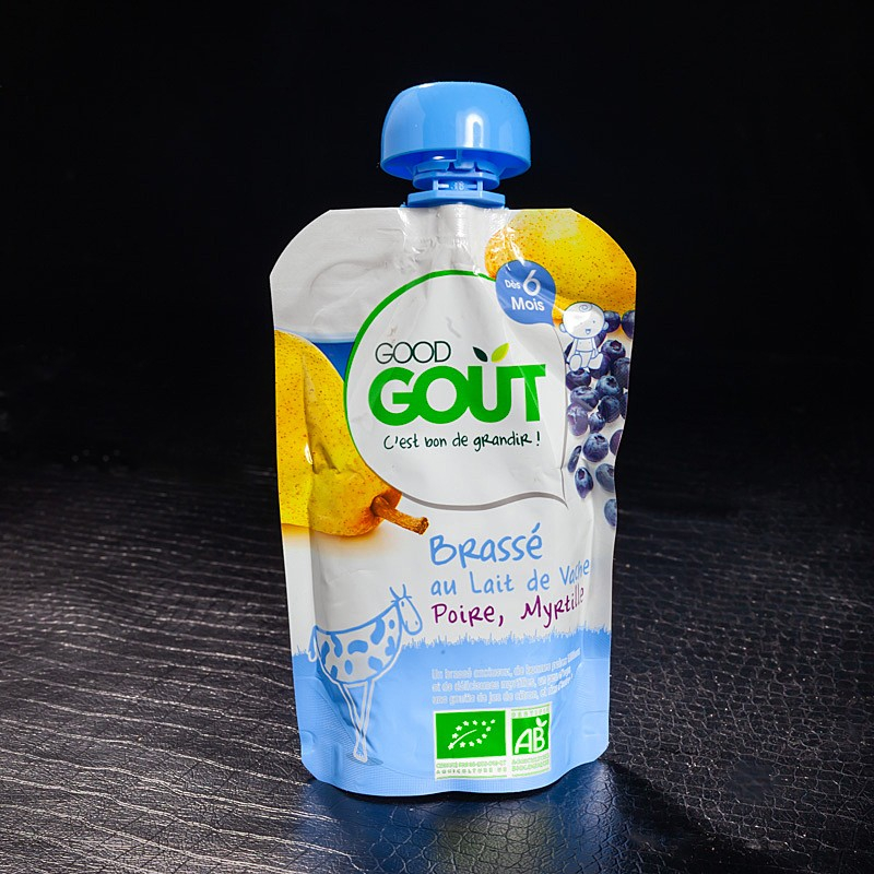 NPT - Brassé lait de vache, poire et myrtille Good Goût  A NE PAS TOUCHER